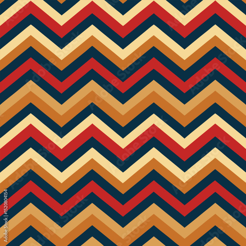 Pattern seamless chevron abstract wave background stripe gold luxury color and line. Geometric line vector. Christmas background.
