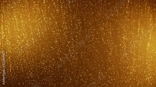 Shimmering Golden Surface Rippled By Light In Looping Abstract Design