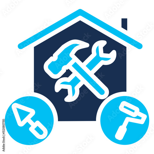 Renovation solid color icon