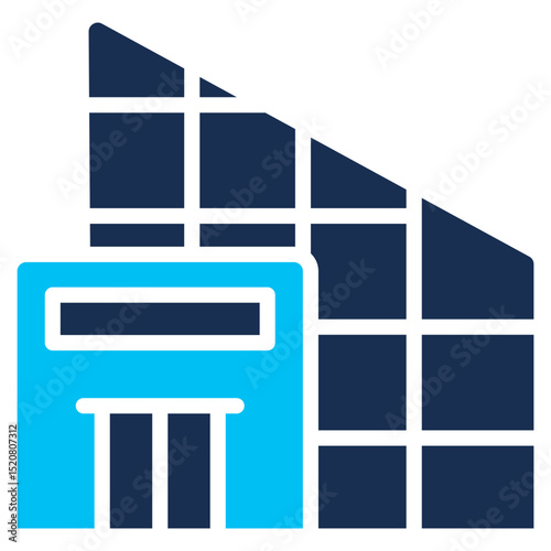 Mall solid color icon