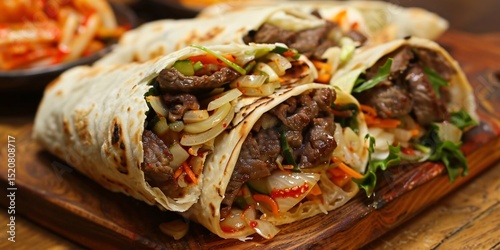 Delicious Beef and Vegetable Wraps A Flavorful Recipe