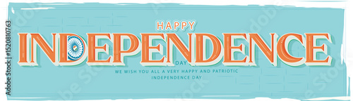 vector illustration of Independence Day of India