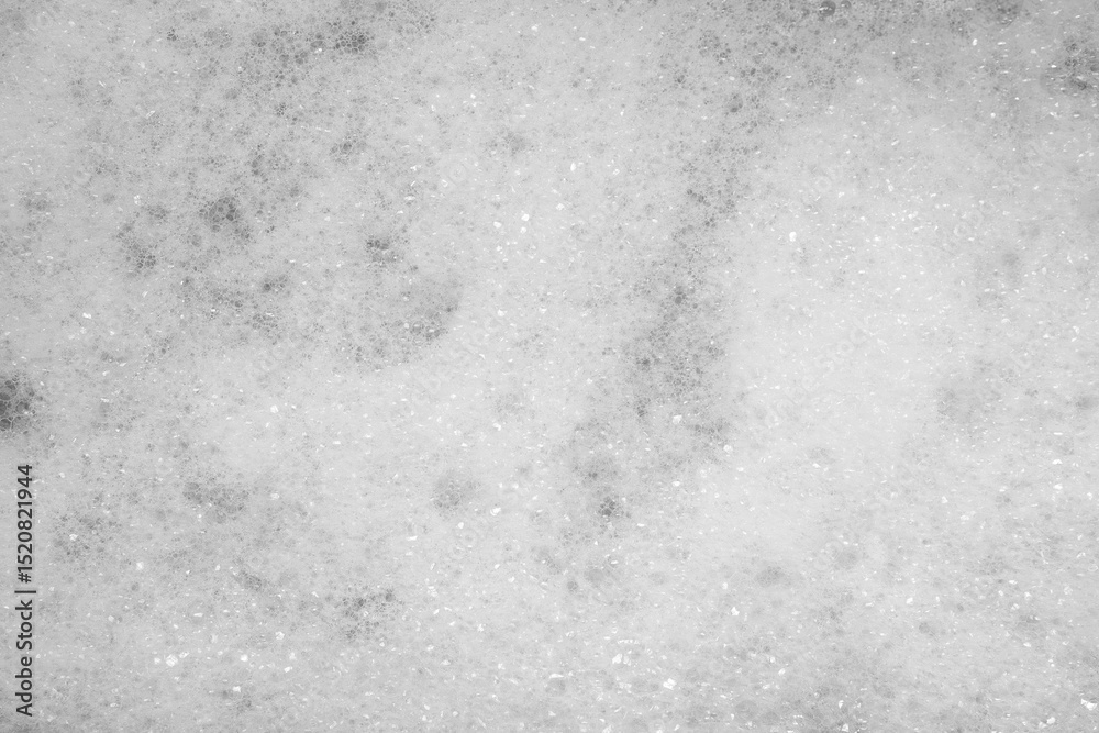Fototapeta premium Abstract white soap foam bubbles texture background