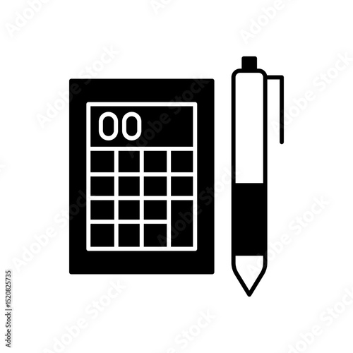 Accountant Professional Fill Icon