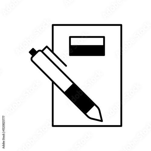 Business Agenda Schedule Fill Icon