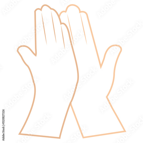 Friendship Day Hands Line