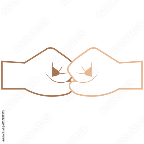 Friendship Day Hands Line
