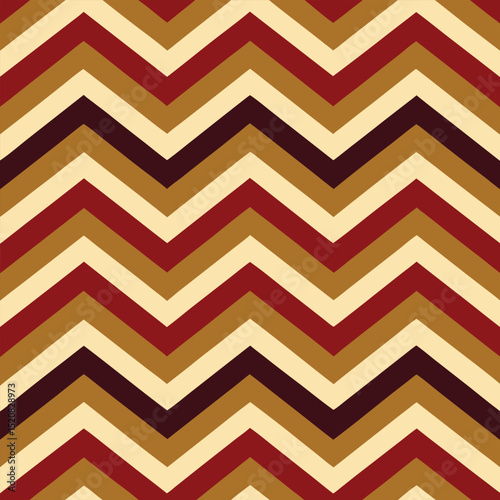 Pattern seamless chevron abstract wave background stripe gold luxury color and line. Geometric line vector. Christmas background.
