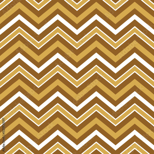Pattern seamless chevron abstract wave background stripe gold luxury color and line. Geometric line vector. Christmas background.
