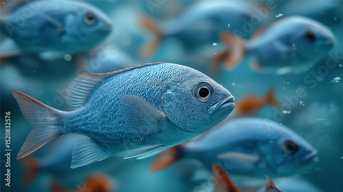 blue ocean fish