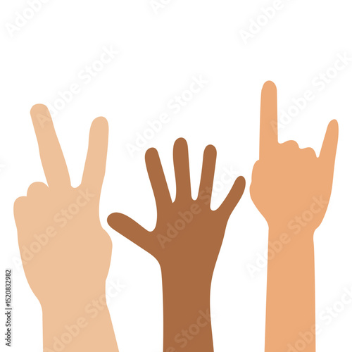 International Youth Day Hand Expression