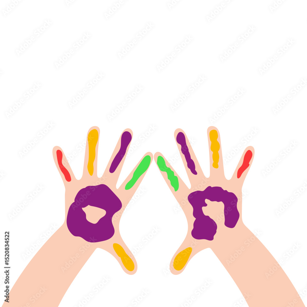 Obraz premium Kid Playful Hand