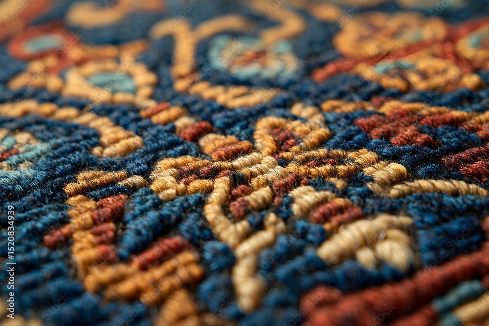 Obraz premium Warm, detailed weave evokes comfort and appreciation of craftsmanship.