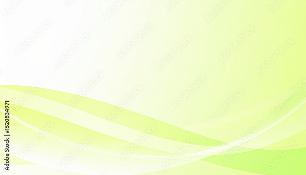 Flowing green waves abstract design digital art minimalist style soft light modern aesthetic Flowing green waves abstract design digital art minimalist style soft light modern aesthetic