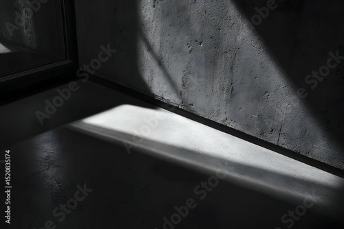 Dramatic light reveals textured depths, evoking intense shadows and visceral emotion.