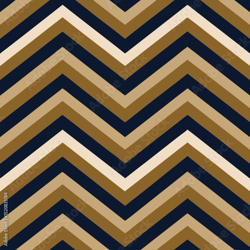 Pattern seamless chevron abstract wave background stripe gold luxury color and line. Geometric line vector. Christmas background.