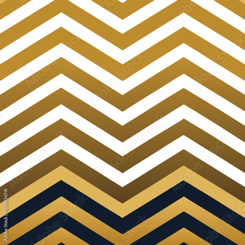 Pattern seamless chevron abstract wave background stripe gold luxury color and line. Geometric line vector. Christmas background.