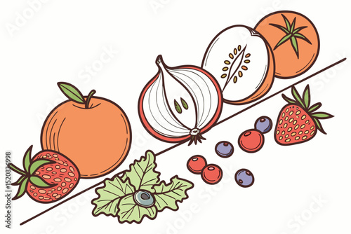 fruits and vegetables