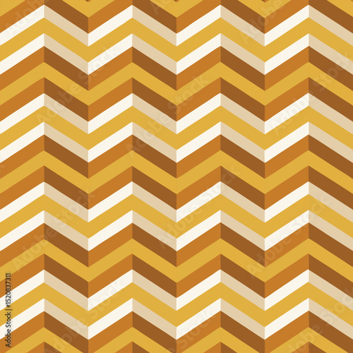 Pattern seamless chevron abstract wave background stripe gold luxury color and line. Geometric line vector. Christmas background.