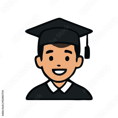 Graduation, diploma design, scroll vector, academic cap, student joy for school ceremony banner, university celebration artwork, knowledge graphic