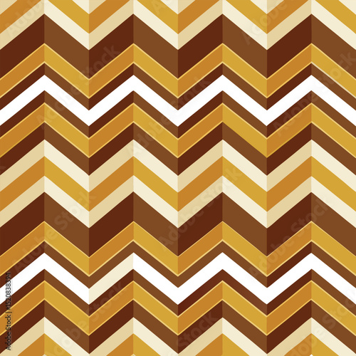 Pattern seamless chevron abstract wave background stripe gold luxury color and line. Geometric line vector. Christmas background.