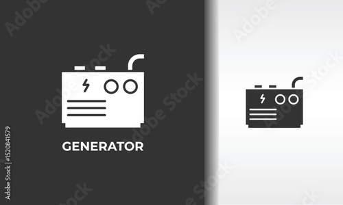 Generator Vector, Icon Or Logo Sign Isolated Symbol Illustration