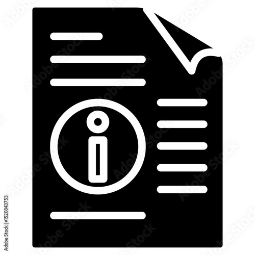 Info Glyph Icon