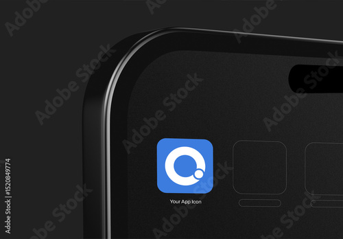 Mobile App Icon Mockup