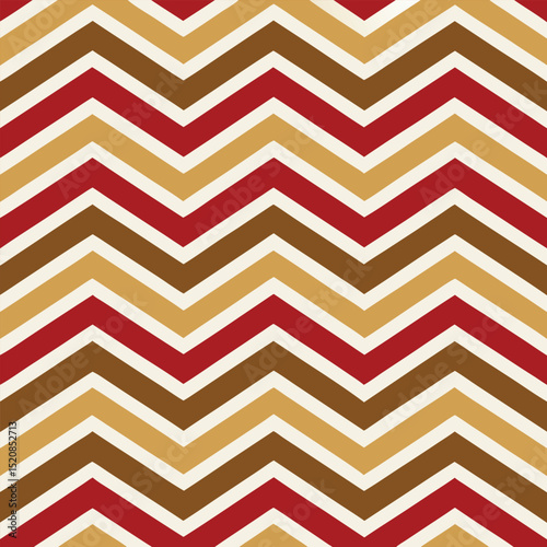Pattern seamless chevron abstract wave background stripe gold luxury color and line. Geometric line vector. Christmas background.