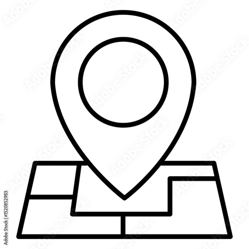 Address Outline Icon