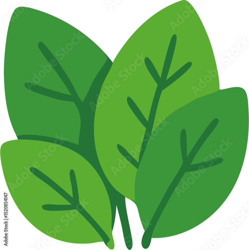 Lush vegetation icon