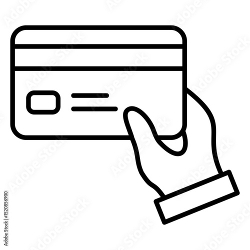 Card Payment Outline Icon