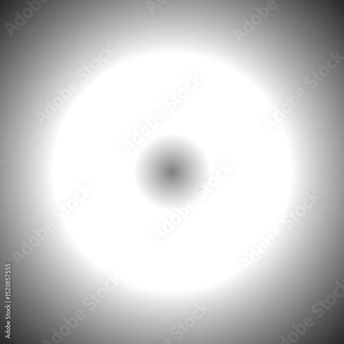 Digital abstract art featuring black and white concentric circles forming a hypnotic gradient effect. Perfect for modern design, optical illusions, or conceptual visual projects.

