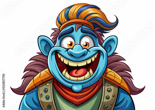Vector cartoon illustration representing a funny April Fool’s Day prank scene  perfect for greeting cards, social media posts, humor designs, and celebration visuals
