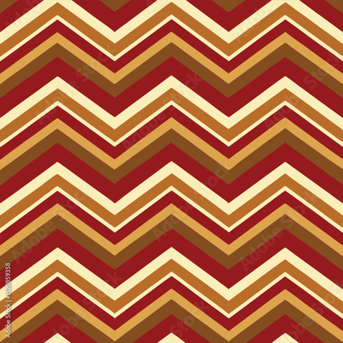 Pattern seamless chevron abstract wave background stripe gold luxury color and line. Geometric line vector. Christmas background.