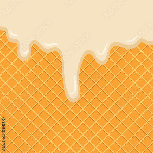 Waffle Melt Ice Cream