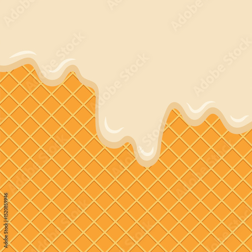 Waffle Melt Ice Cream