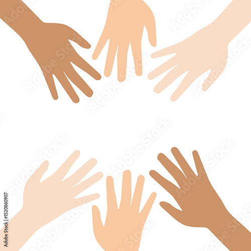 International Youth Day Circular Hand