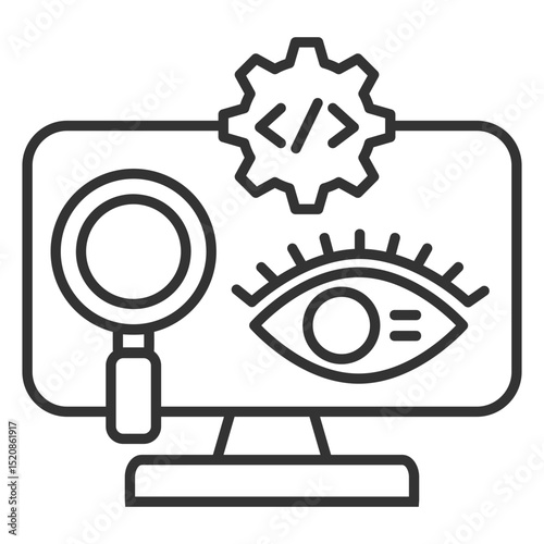 Observability Outline Icon