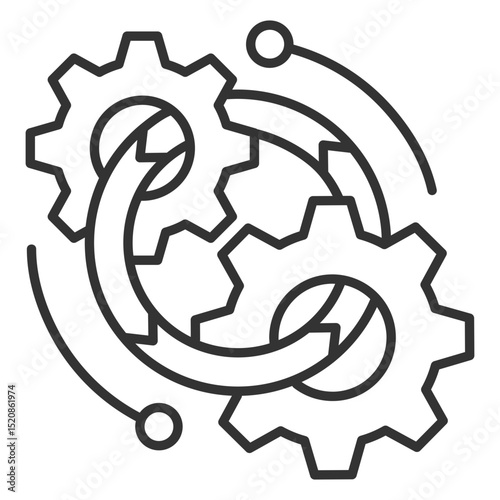 Automation Outline Icon