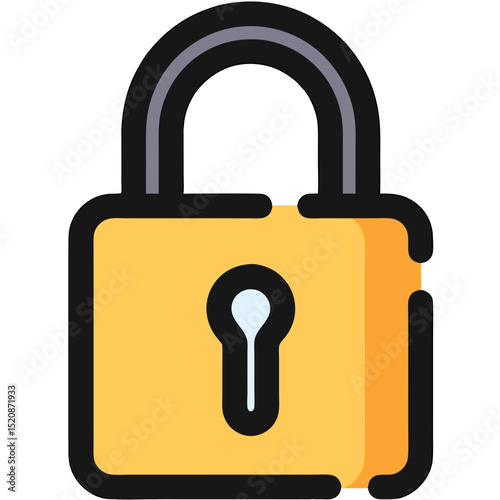 Versatile Lock Unlock Icon: Symbol of Security and Accessibility