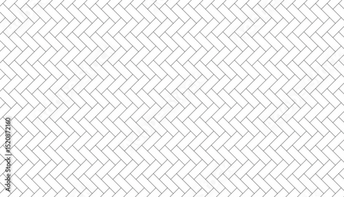Herringbone background. brick line seamless pattern. repeating black geometric tiles. herringbone floor tiles. cladding bricks. flooring iaminate