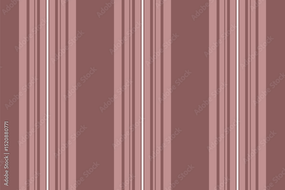 Elegant vertical stripes in muted mauve and cream create a sophisticated texture.  Perfect for backgrounds, website design, or textile patterns.