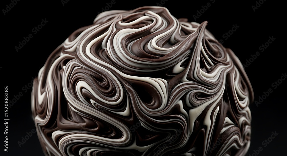 Obraz premium Swirl Design Art Object