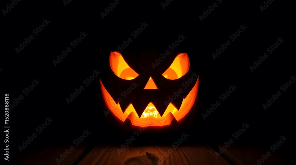 Fototapeta premium Scary pumpkin