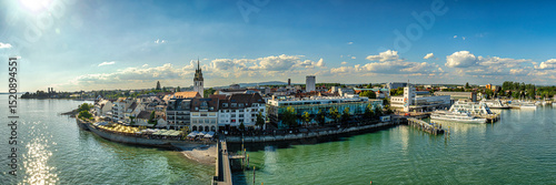 Panorama Altstadt Friedrichshafen am Bodensee