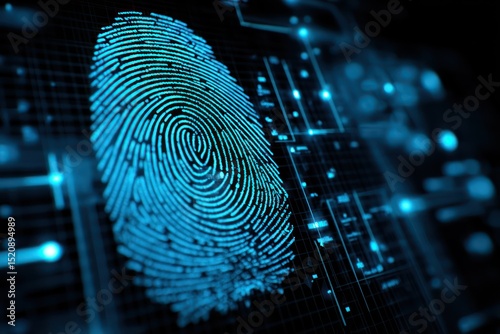 High-tech system using biometric data to ensure secure and accurate user identification for access.