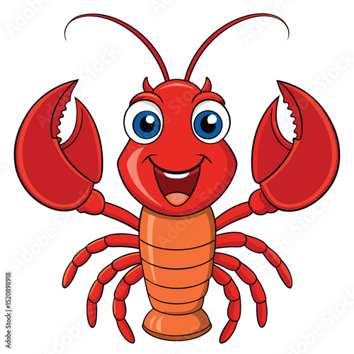 cute-a-big-lobster-said-of-rever.eps