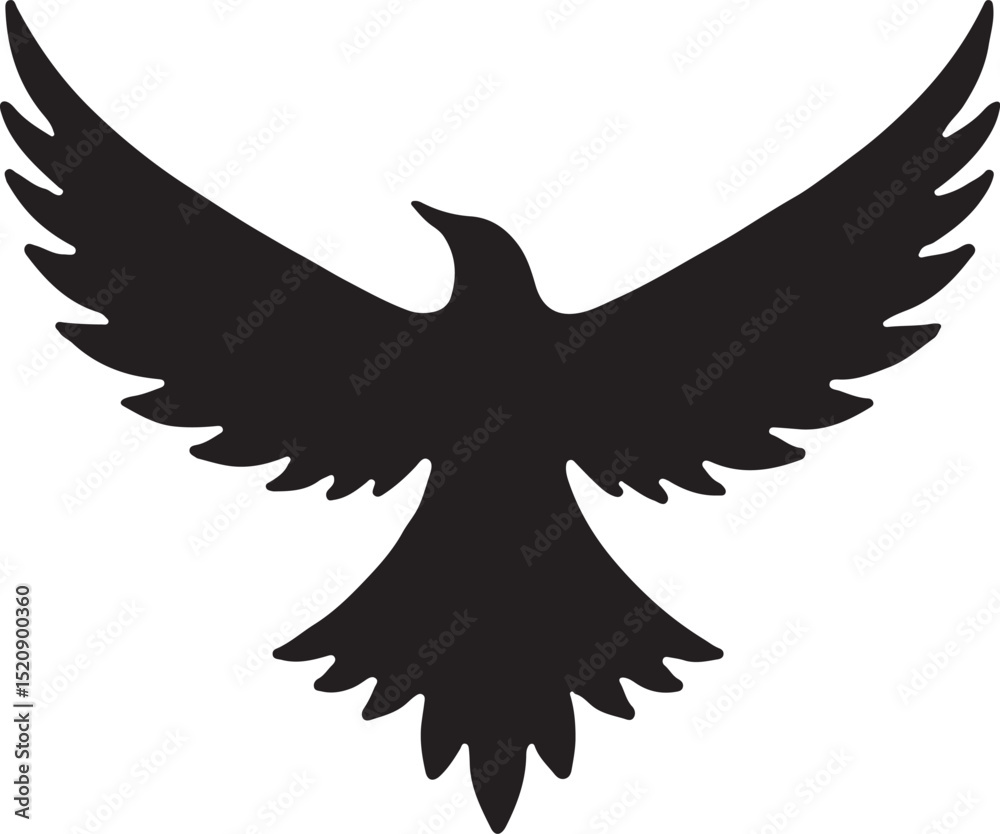 Fototapeta premium vector illustration of a bird