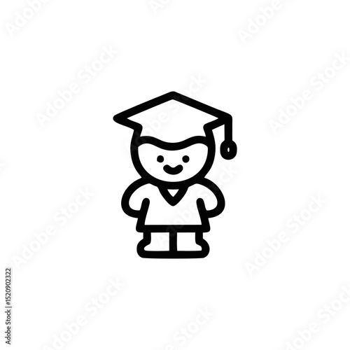 Graduation, diploma scroll vector, student academic icon, mortarboard design, celebration cap for education success, college event, university milestone, school ceremony illustrations